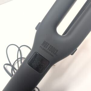 Hot Tools Pro Artist Black Gold Dual Plate Salon Flat Hair Iron HT1122BG